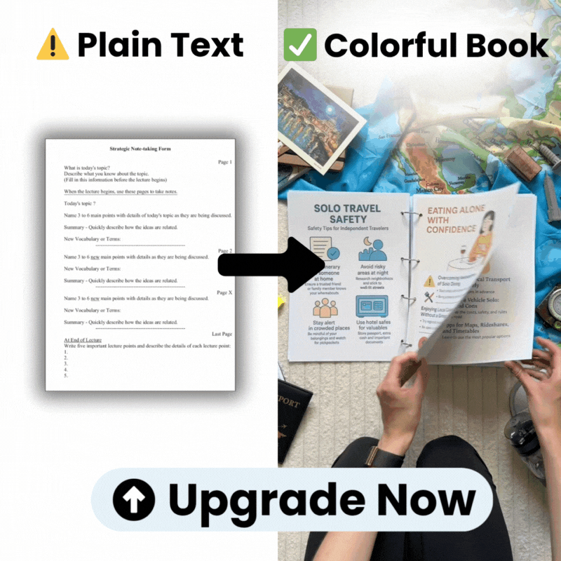 Upgrade to Our Visual Notes(One-Time Offer)
