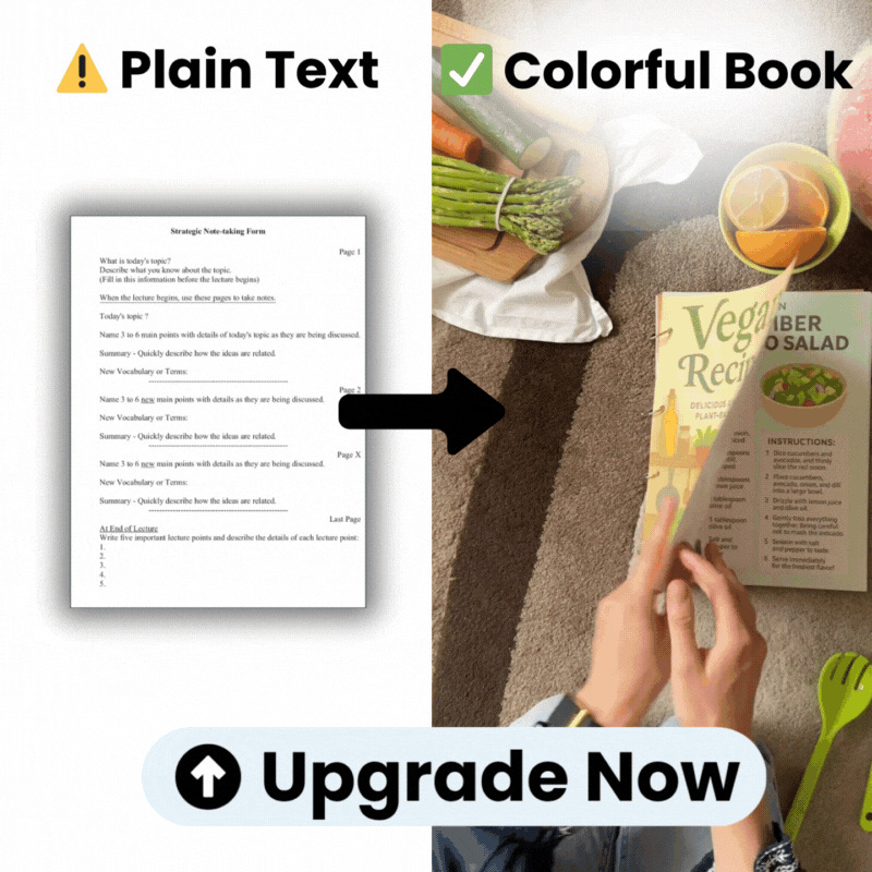 Upgrade To 1000+ Colorful Notes [One Time Offer]
